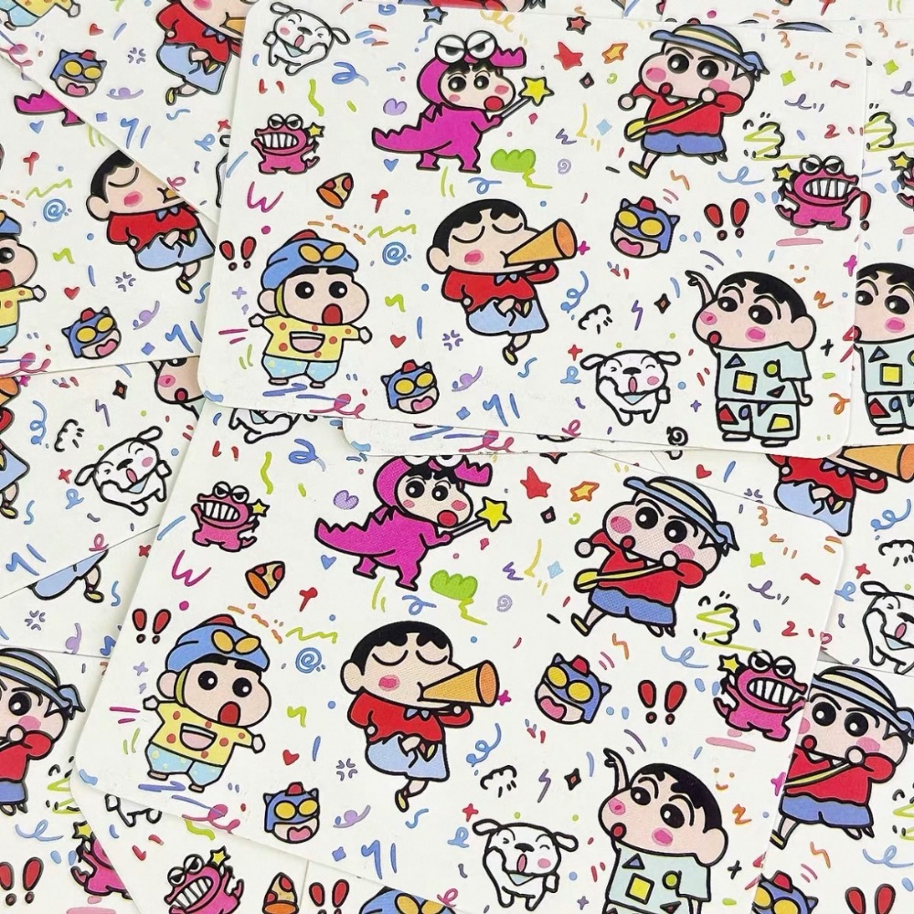 『𝑴𝒆𝒐𝒘𝑺𝑻𝑶𝑹𝑬✨』蠟筆小新祝福卡 留言卡 裝飾卡-細節圖3