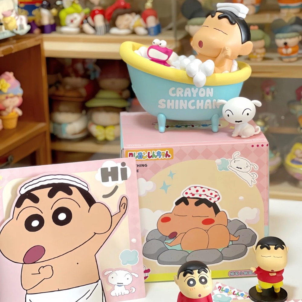 『𝑴𝒆𝒐𝒘𝑺𝑻𝑶𝑹𝑬正版授權✨』沐浴蠟筆小新藍芽音響 擺件 送禮自用 情人節禮物 交換禮物 生日禮物✨-細節圖4
