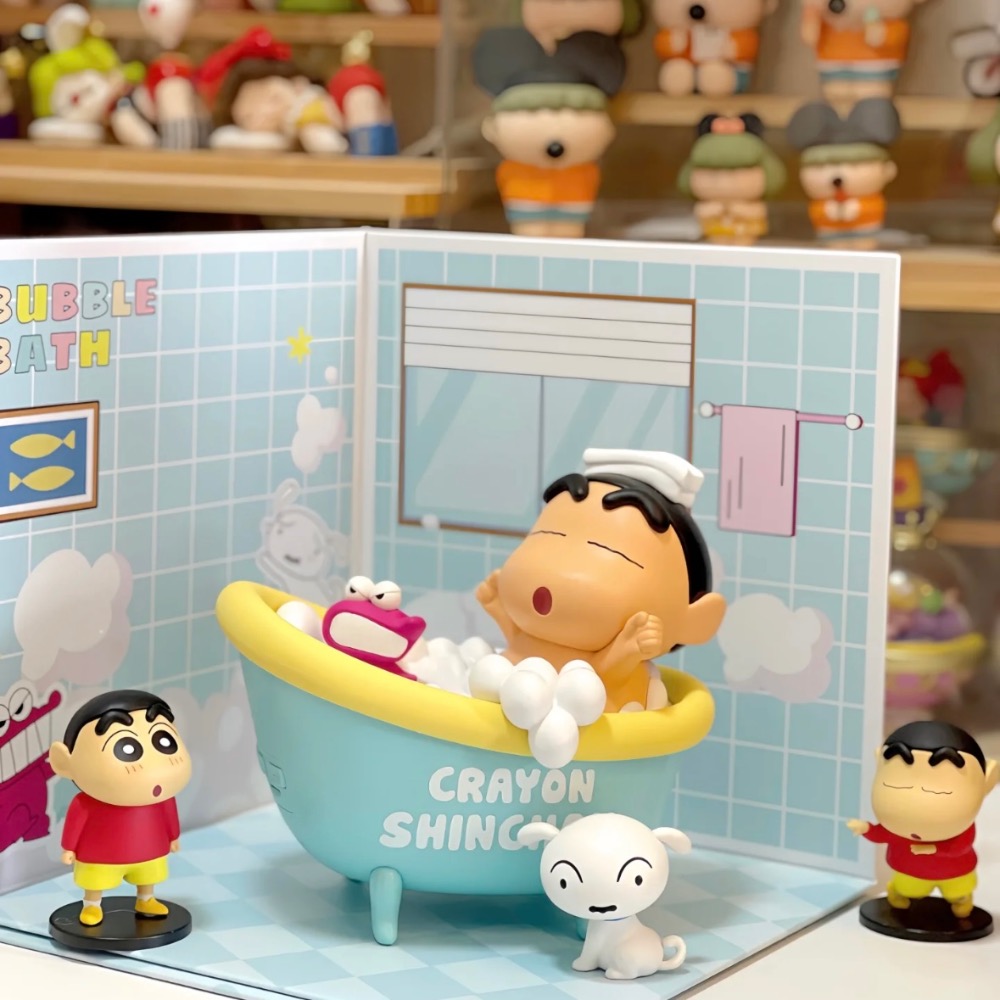 『𝑴𝒆𝒐𝒘𝑺𝑻𝑶𝑹𝑬正版授權✨』沐浴蠟筆小新藍芽音響 擺件 送禮自用 情人節禮物 交換禮物 生日禮物✨-細節圖5