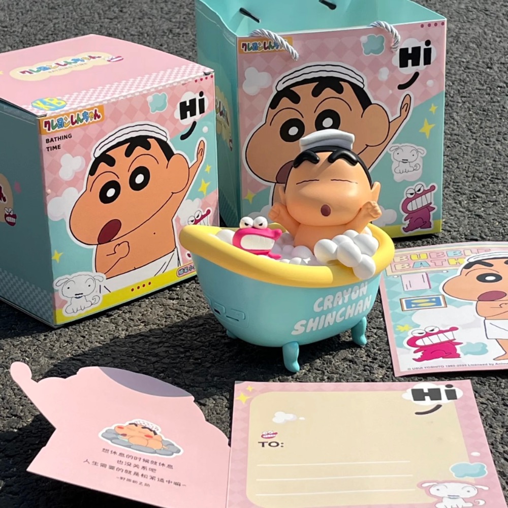 『𝑴𝒆𝒐𝒘𝑺𝑻𝑶𝑹𝑬正版授權✨』沐浴蠟筆小新藍芽音響 擺件 送禮自用 情人節禮物 交換禮物 生日禮物✨-細節圖6