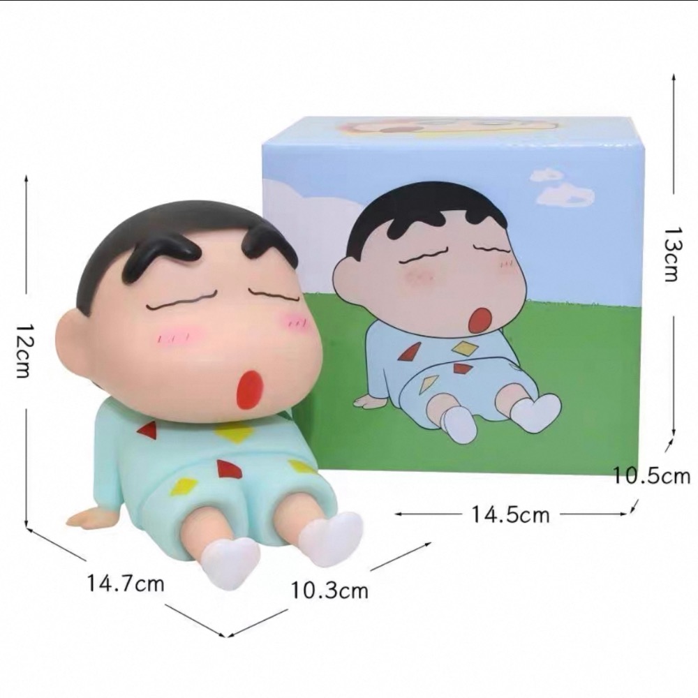 『𝑴𝒆𝒐𝒘𝑺𝑻𝑶𝑹𝑬✨』優質版蠟筆小新手機支架 懶人手機座 非劣質版🤍-規格圖3