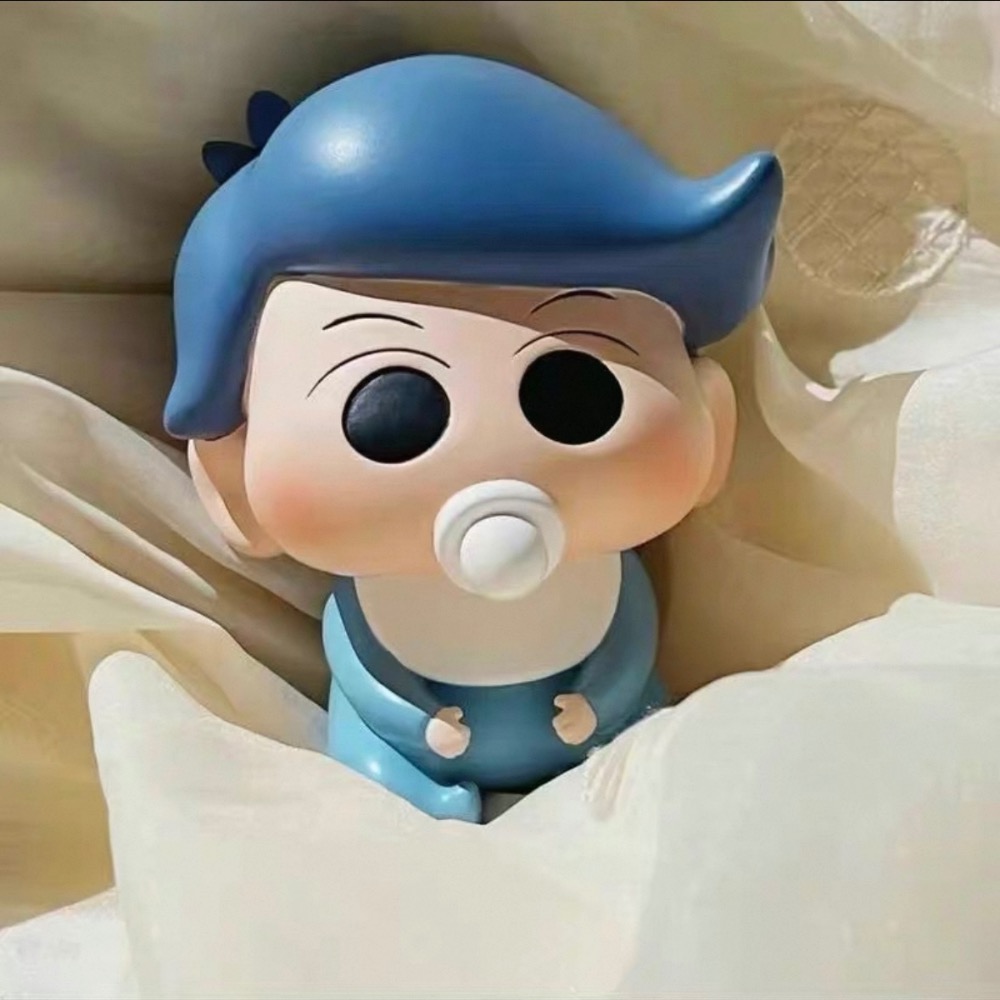 『𝑴𝒆𝒐𝒘𝑺𝑻𝑶𝑹𝑬✨』奶嘴春日部蠟筆小新公仔可愛家居車載擺件禮物周邊✨-規格圖8
