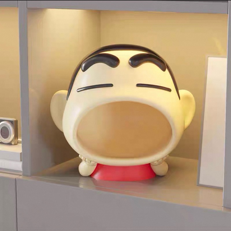 『𝑴𝒆𝒐𝒘𝑺𝑻𝑶𝑹𝑬✨』蠟筆小新鑰匙收納 玄關擺件✨-細節圖3