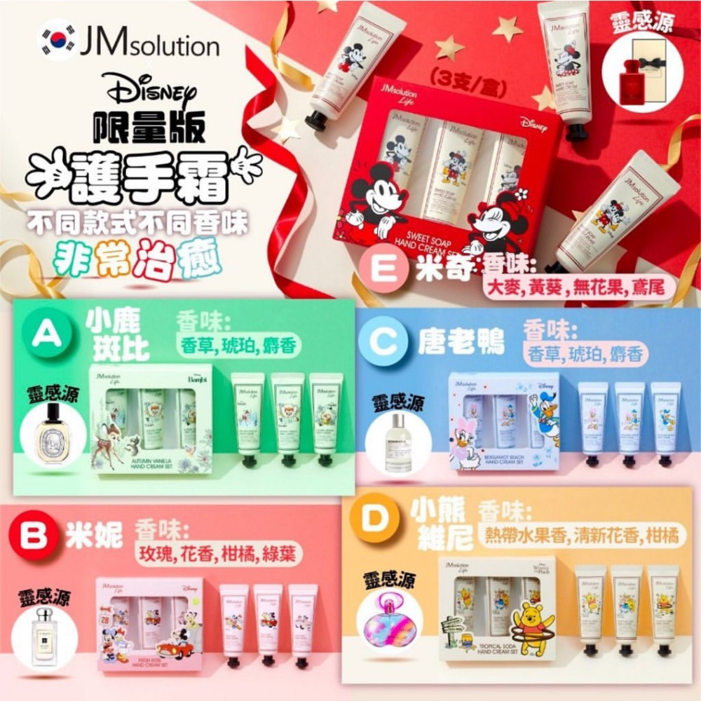 JM SOLUTION 迪士尼授權限量護手霜組-細節圖2