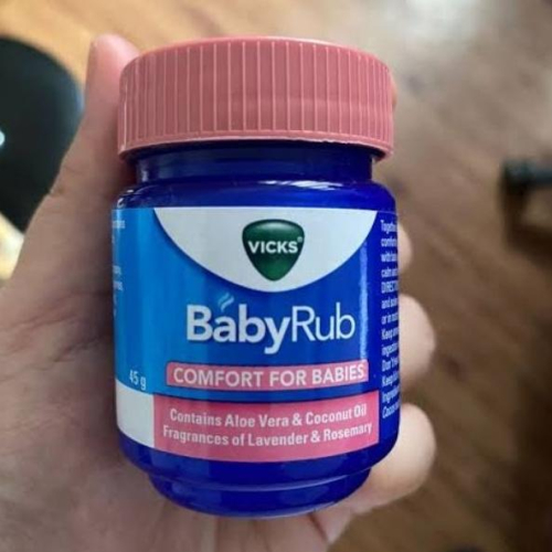 🌈Vicks Babyrub Vaporub 維克斯 嬰幼兒薄荷膏 寶寶舒緩膏 大瓶50g 25g 隨身瓶