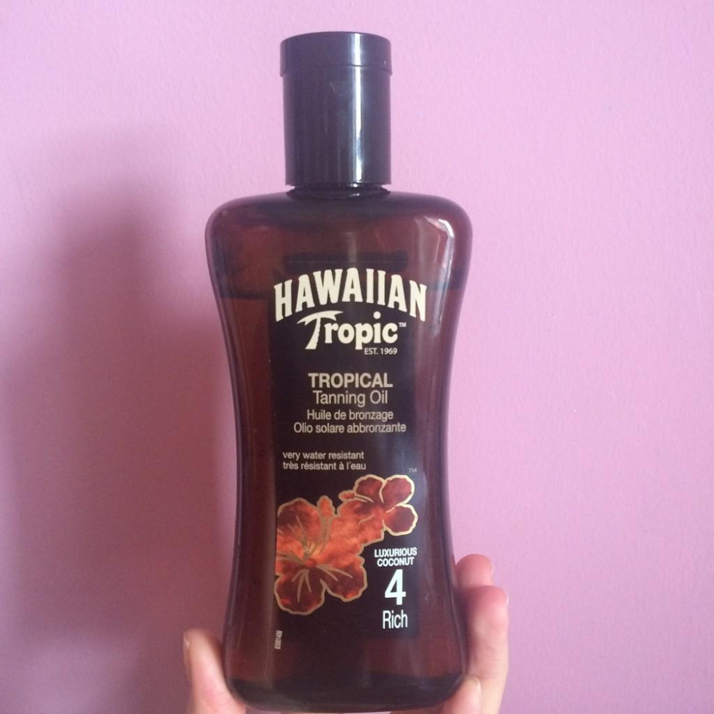 熱帶夏威夷助曬油Hawaiian Tropic Tanning Oil助曬劑椰子油助曬乳/Garnier卡尼爾淡味助曬油-細節圖3