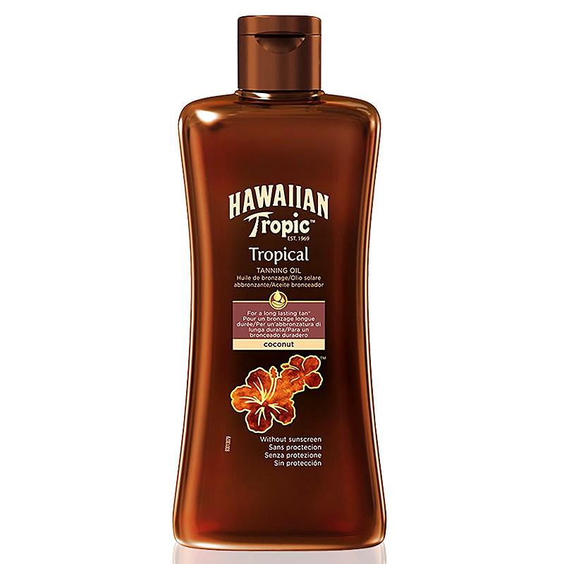 熱帶夏威夷助曬油Hawaiian Tropic Tanning Oil助曬劑椰子油助曬乳/Garnier卡尼爾淡味助曬油-細節圖5