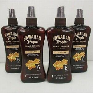 熱帶夏威夷助曬油Hawaiian Tropic Tanning Oil助曬劑椰子油助曬乳/Garnier卡尼爾淡味助曬油-細節圖9