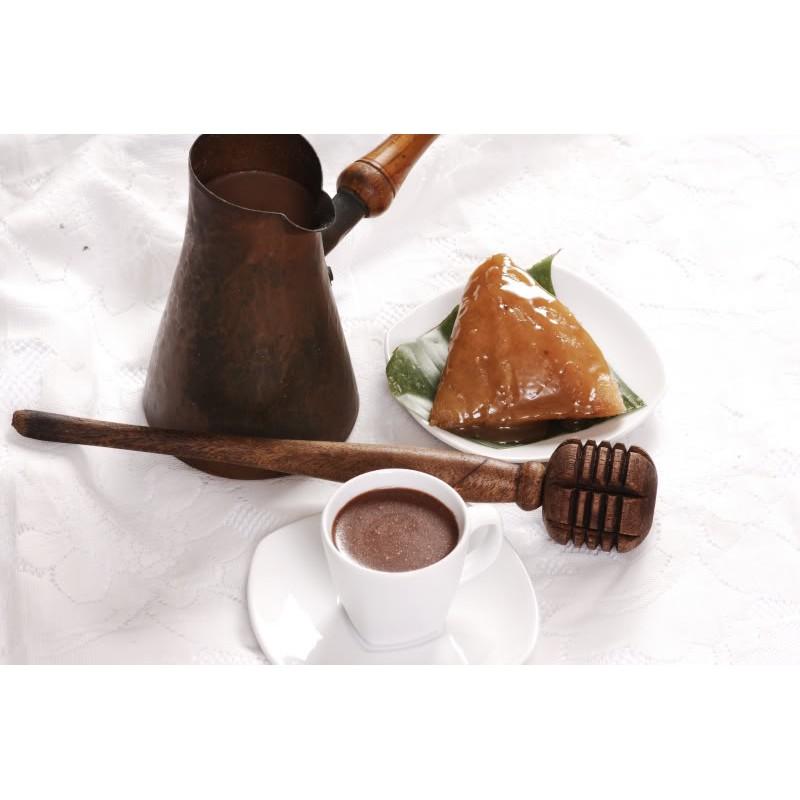 菲律賓長灘島名產遠香巧克力Wan Hiong Cacao Tablea/老順德西班牙巧克力飲品可可豆制造南洋古早味朱古力-細節圖7