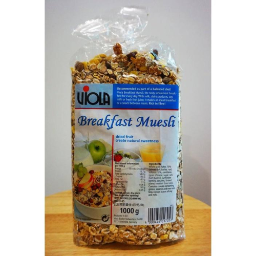 🌈早餐麥片 德國 Viola 天然綜合穀片系列 1000g Breakfast Muesli
