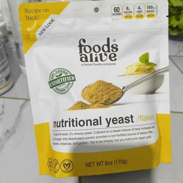 👍Foods Alive 無麩質 營養酵母 素食 Nutritional Yeast 超級食物 沙拉調料 素起司-細節圖8