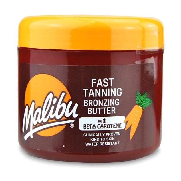 🥕《Malibu 助曬膏 SPF0》大罐300ml 黝黑古銅 防水 胡蘿蔔素 助曬劑 助曬Tanning Butter-細節圖2