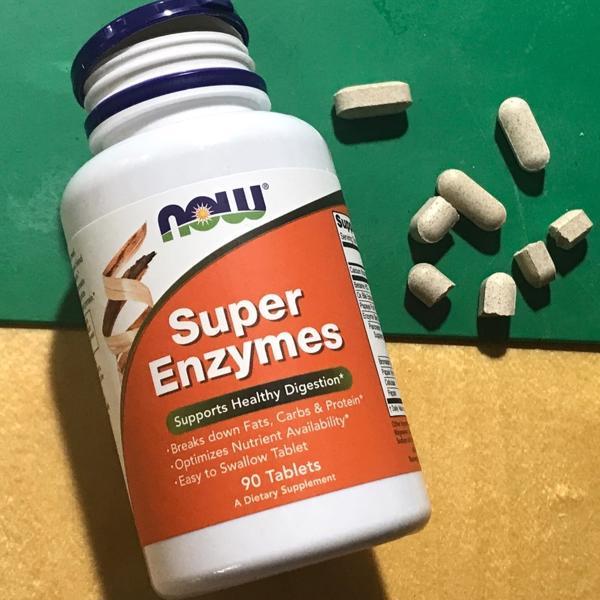 🎯Now Foods 超級消化酶 綜合酵素 消化酵素 Super Enzymes 木瓜酵素 鳳梨酵素 蛋白酶 酵素錠劑-細節圖3