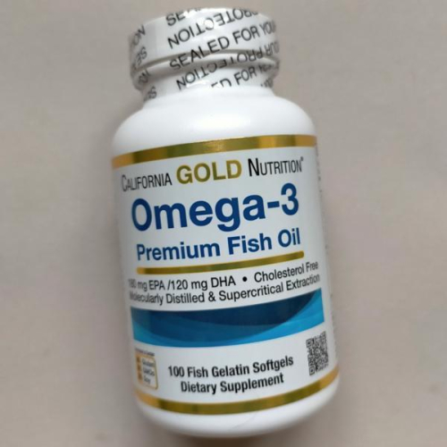 🥇加州金牌🐠深海魚油Omega-3 50天份 California Gold Nutrition 魚油膠囊