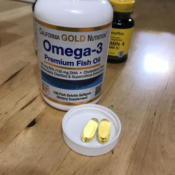 🥇加州金牌🐠深海魚油Omega-3 50天份 California Gold Nutrition 魚油膠囊-細節圖3