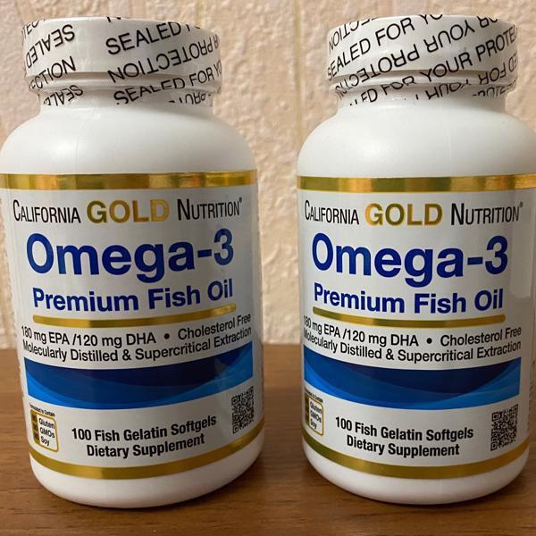 🥇加州金牌🐠深海魚油Omega-3 50天份 California Gold Nutrition 魚油膠囊-細節圖5