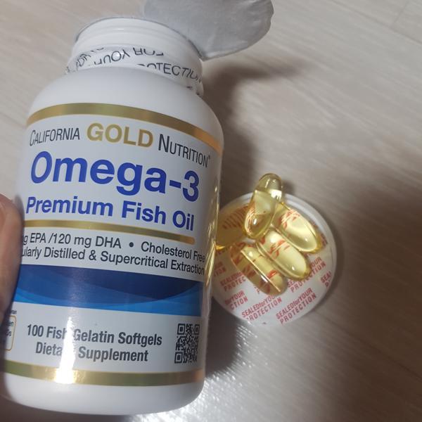 🥇加州金牌🐠深海魚油Omega-3 50天份 California Gold Nutrition 魚油膠囊-細節圖7