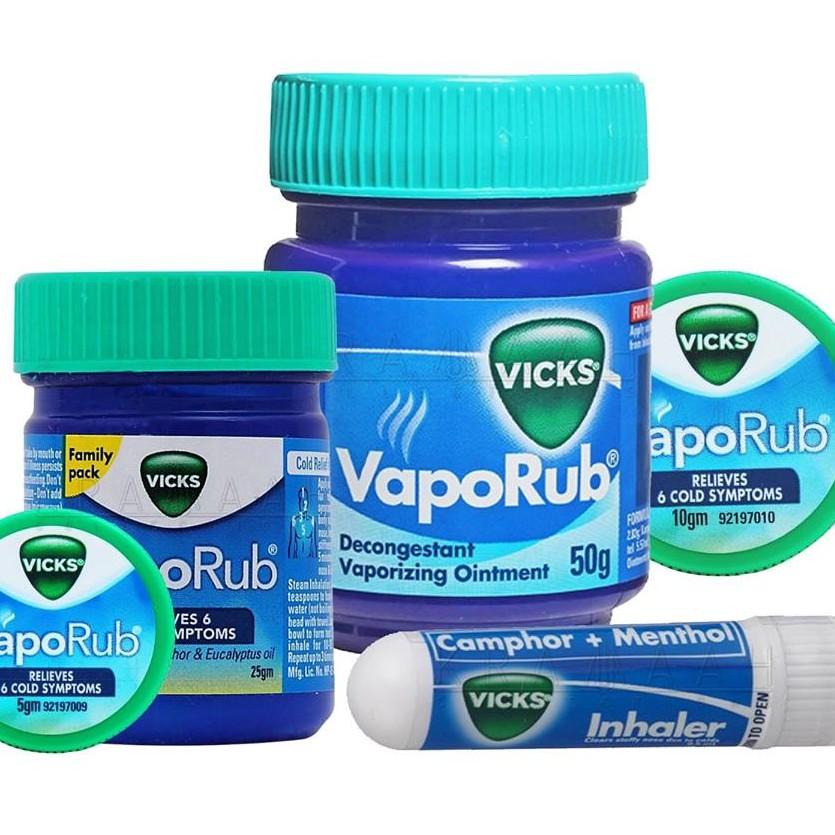 🎯超人氣現貨薄荷膏 草本舒緩膏 維克斯Vaporub balm Vicks VapoInhaler 薄荷棒-細節圖2