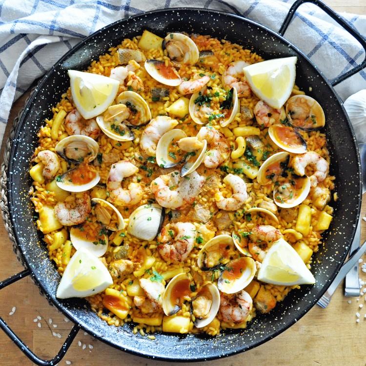🌈西班牙海鮮飯料理 海鮮飯香料粉 料理香料 Paella Carmencita Paellero 30人份 含有番紅花-細節圖7