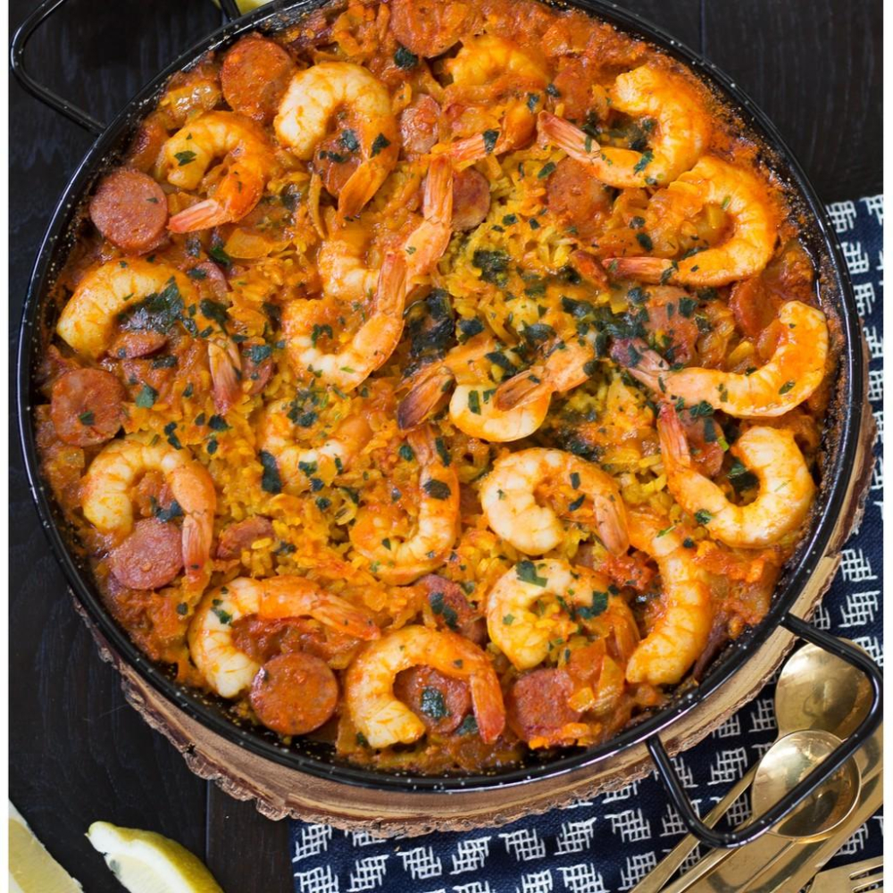 🌈西班牙海鮮飯料理 海鮮飯香料粉 料理香料 Paella Carmencita Paellero 30人份 含有番紅花-細節圖8