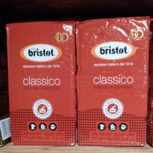 【Bristot】義大利知名的專業咖啡豆磨的咖啡粉 Classical Espresso Coffee Powder
