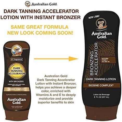 🌈Australian Gold 金色澳洲 黝黑助曬乳液Dark tanning Lotion 助曬乳 助曬 仿曬乳-細節圖3