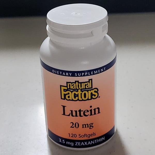 2罐免運費😃葉黃素膠囊🍁加拿大 自然要素 Natural factor Lutein 大罐更划算 120粒-細節圖2