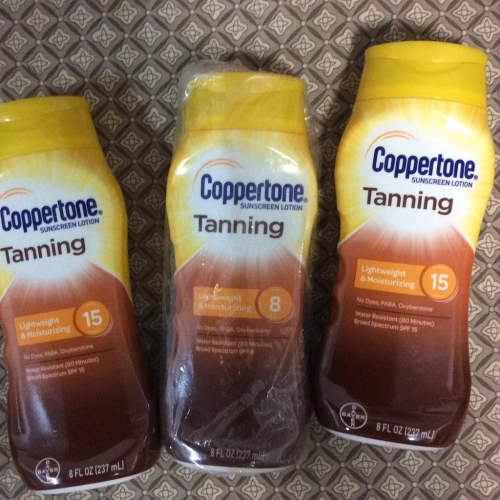 Coppertone確不同助曬乳SPF15 SPF8Tanning Lotion黝黑助曬乳液 海洋魔力 助曬油 仿曬劑