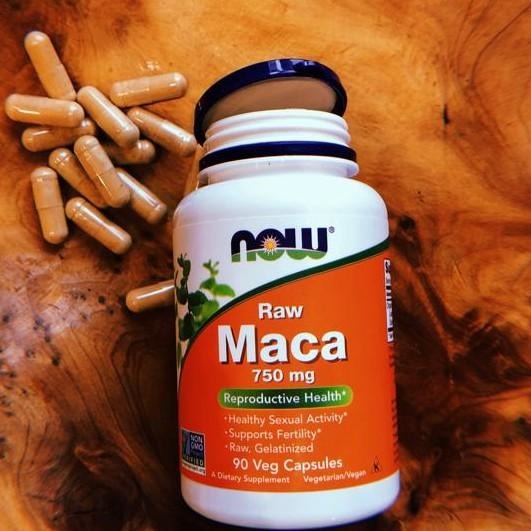 💪男人的好夥伴！健而婷Now foods 原生態 生瑪卡膠囊 750mg馬卡 90粒 6倍濃縮Raw Maca-細節圖2