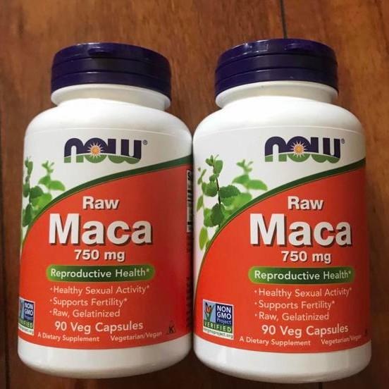 💪男人的好夥伴！健而婷Now foods 原生態 生瑪卡膠囊 750mg馬卡 90粒 6倍濃縮Raw Maca-細節圖3