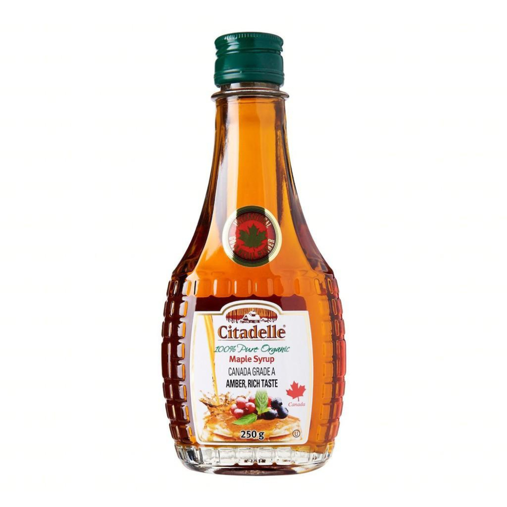 🍁加拿大楓糖漿250g 🌲楓葉楓樹糖漿 Citadelle Maple Syrup 史特爾100%純楓糖 楓漿 煎餅糖漿-細節圖7