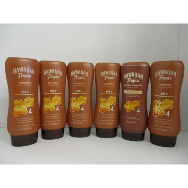 🌊Hawaiian Tropic 🌴 熱帶夏威夷助曬乳液 SPF 4 防曬系數4 快速黝黑 防水型助曬乳-細節圖2