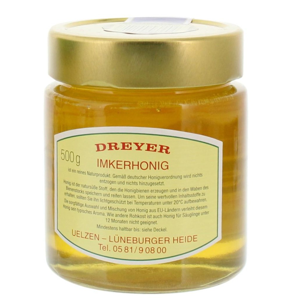 🍯德國Dreyer洋槐蜂蜜500g，刺槐蜂蜜、槐花蜜，金合歡蜂蜜 蜂蜜面膜 椴樹，向日葵，Acacia Honey-細節圖2