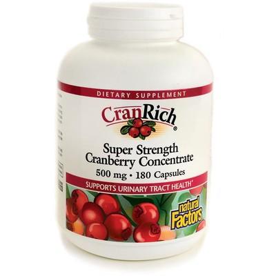 ✅大瓶180粒✅Natural Factors自然要素🍒小紅莓 蔓越莓膠囊 Cranberry CranRich
