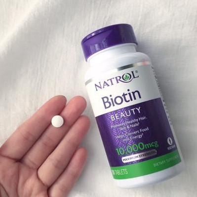 🌈Natrol 生物素 納妥Biotin Maximum Strength 高濃縮 維生素B群 維他命B7 指甲皮膚頭髮-細節圖2