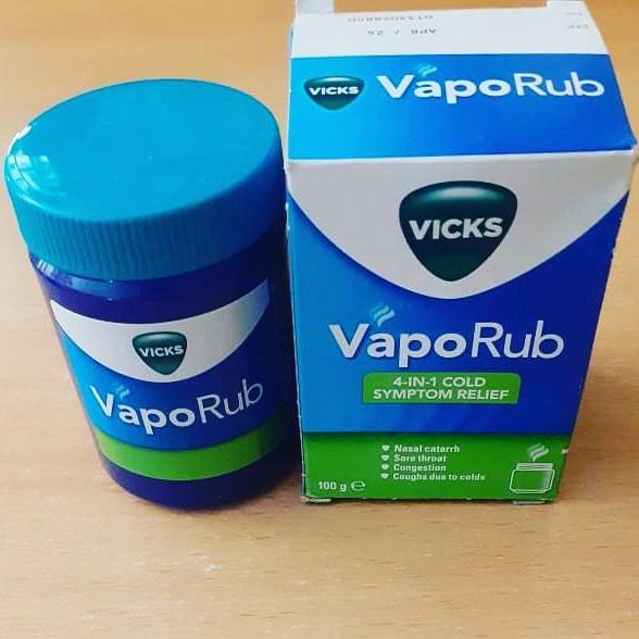 🌈 原裝進口薄荷膏，德國製造 最大瓶100克 Vicks Vaporub 現貨，台北可来拿-細節圖3