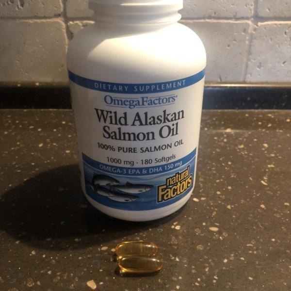 🍁加拿大Natural Factors 🐟美國阿拉斯加野生鮭魚油膠囊180粒 Omega 鮭魚油膠囊 Salmon-細節圖6