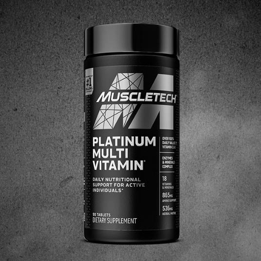 2瓶免運👍Muscletech Multivitamin白金級綜合維生素 健身運動營養補充品 美國90粒 運動員維他命-細節圖2