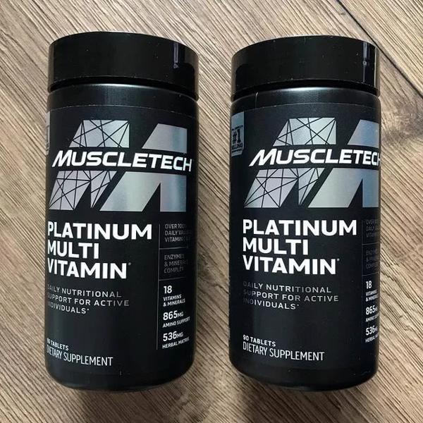 2瓶免運👍Muscletech Multivitamin白金級綜合維生素 健身運動營養補充品 美國90粒 運動員維他命-細節圖3