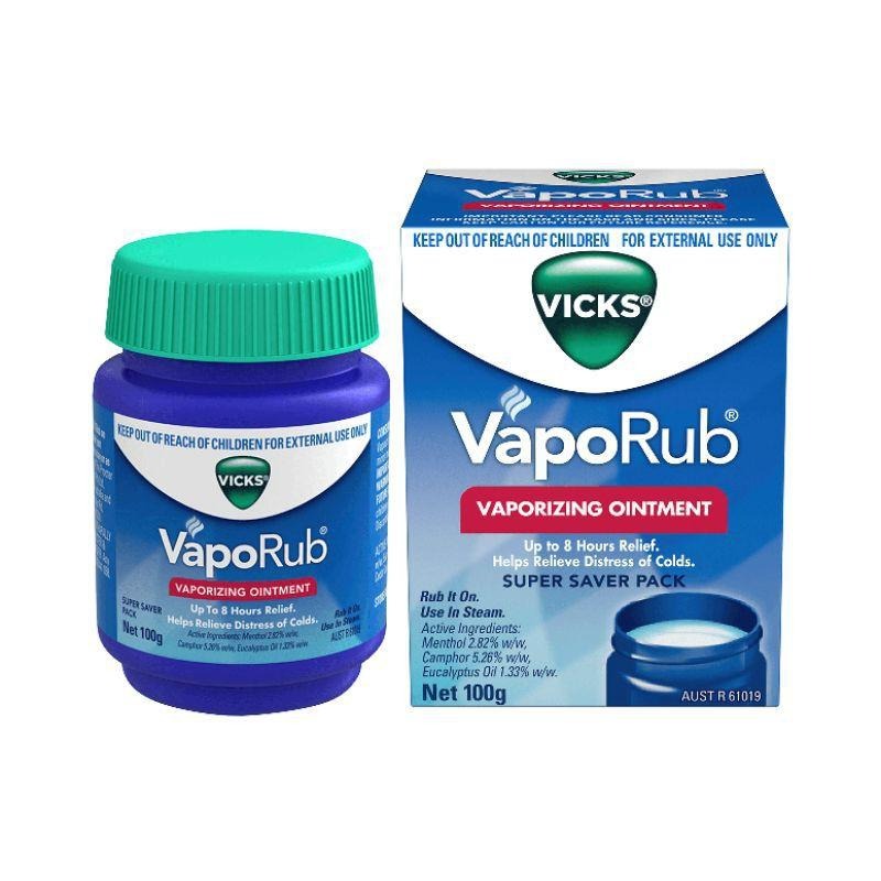 🎯現貨 薄荷舒緩膏 薄荷膏 Vicks Vaporub 大罐 50g 100g 170g 嬰幼兒 BabyRub-細節圖4
