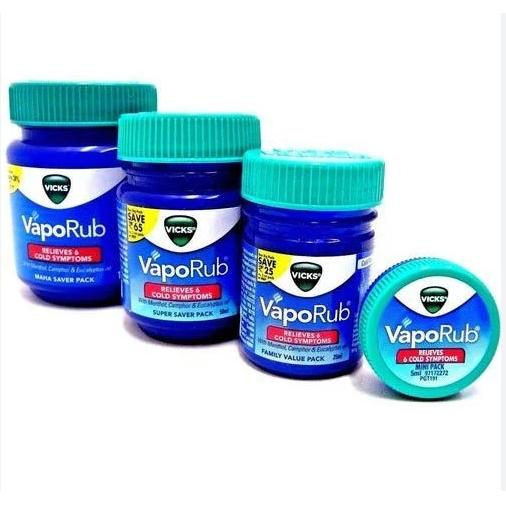 美國公司 Vicks Vaporub 170g 100g 50g 25g 草本薄荷膏 現貨 台北 舒緩膏-細節圖7