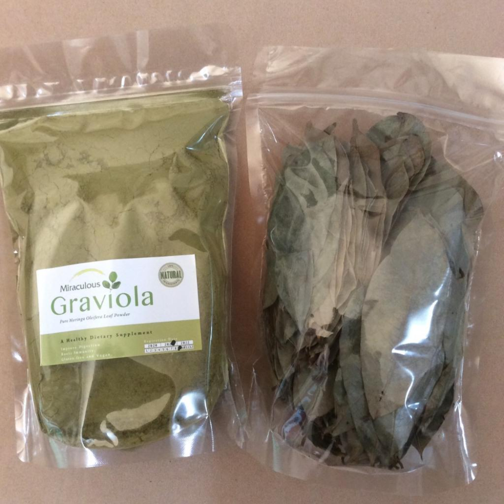 🌳刺果番荔枝葉，可以泡茶 山刺番荔枝葉片 也有刺果番荔枝膠囊 茶包 Gaviola Soursop 羅李亮果日本釋迦-細節圖7