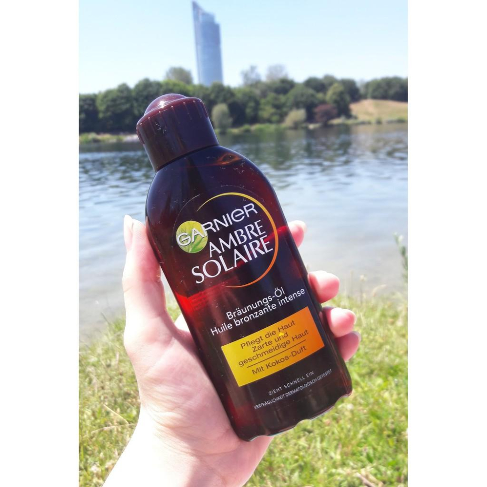 《2022年新版》歐洲 Garnier 卡尼爾古銅色 快速助曬油 防水運動型 椰子油 助曬油 Tanning Spray-細節圖2