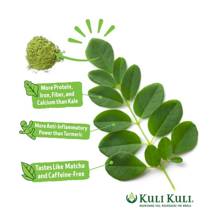 🌿《拉法葉牌》奇蹟之樹印度辣木茶，也有辣木籽，辣木粉純天然辣木葉粉Moringa Tea Malungay-細節圖7