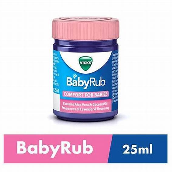 🏳️‍🌈VICKS Vaporub🏳️‍🌈維克斯薄荷舒緩膏，薄荷膏 Babyrub 嬰兒舒緩膏 幼童舒緩膏 兒童舒緩膏-細節圖2