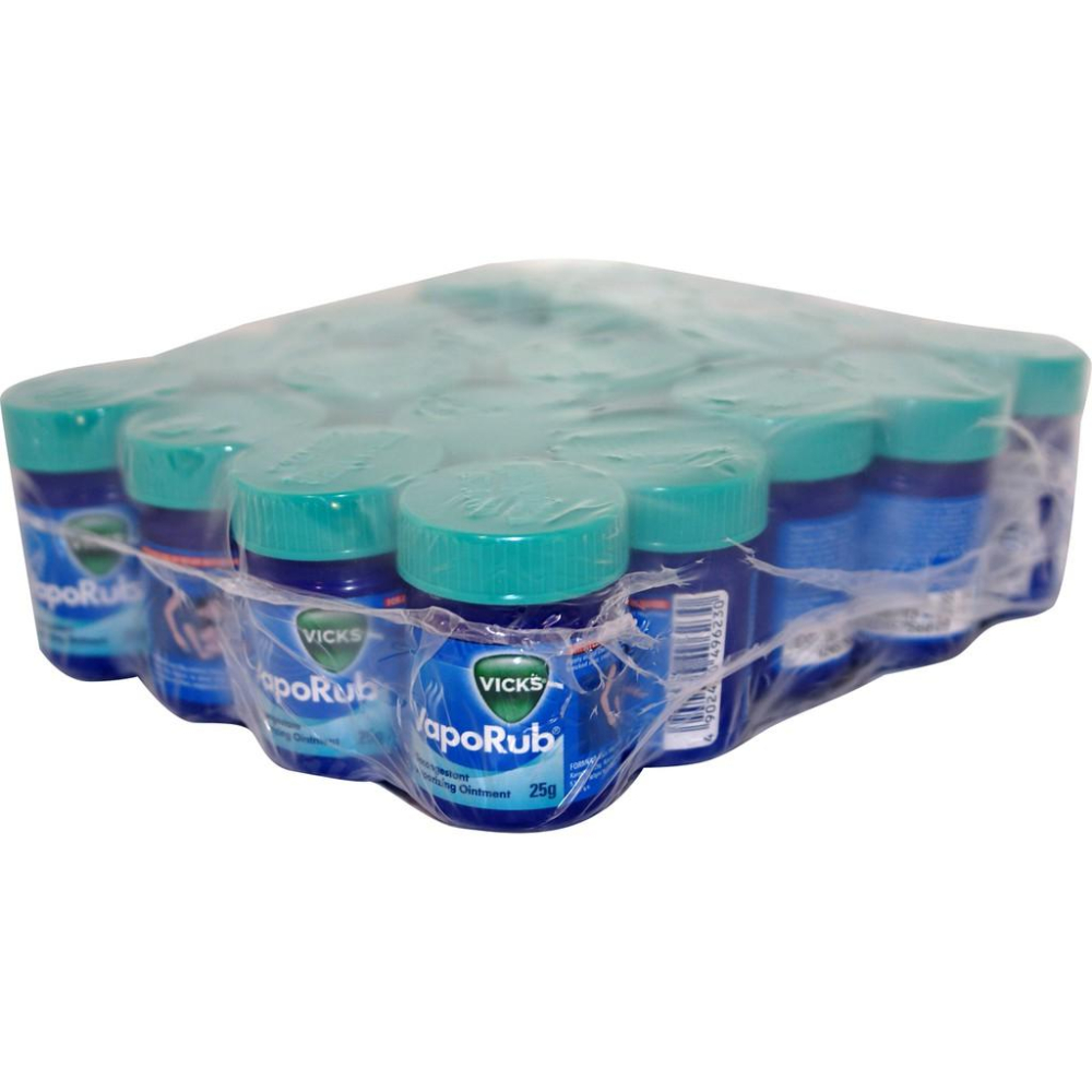 💎Vicks Vaporub 草本舒緩膏 100g/50g/25g 薄荷膏 清涼膏 Babyrub 嬰兒舒緩膏-細節圖3