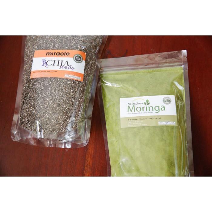 生酮料理：台北OK！半公斤1包128元 奇亞籽 鼠尾草籽 Chia Seeds 奇亞子 奇異籽 另有椰子油 辣木粉-細節圖2