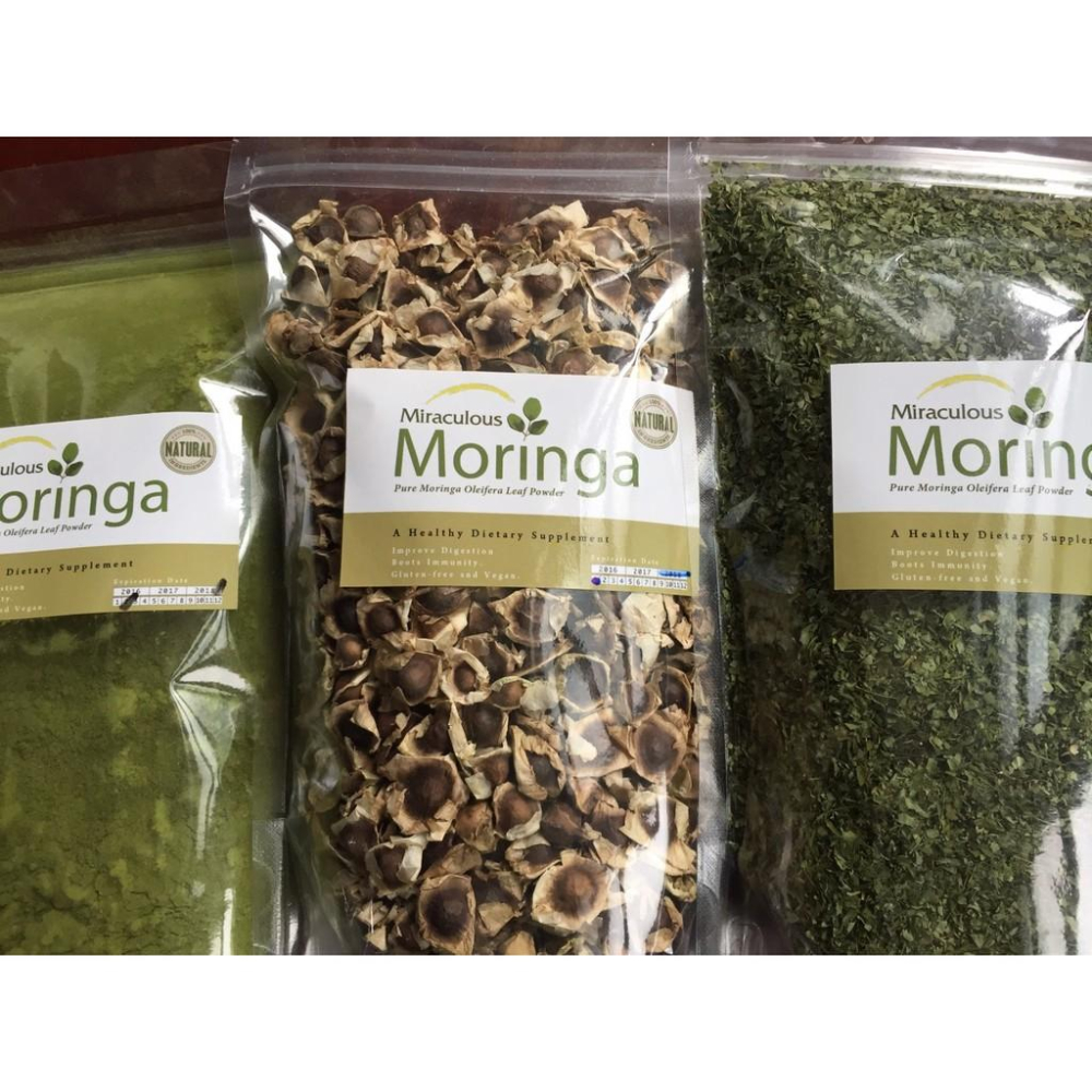 大包最划算《奇蹟牌 辣木籽Moringa Seeds》奇蹟之樹 辣木子也有純天然辣木葉粉辣木粉，也有椰子油,黎麥,奇亞子-細節圖2