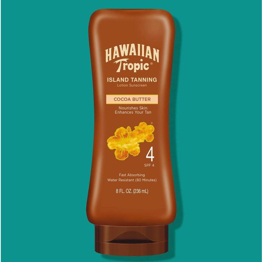 🌈《三色貓》熱帶夏威夷 助曬油 Hawaiian Tropic SPF4 運動型 水上運動 椰子油 助曬乳液 助曬劑-細節圖9