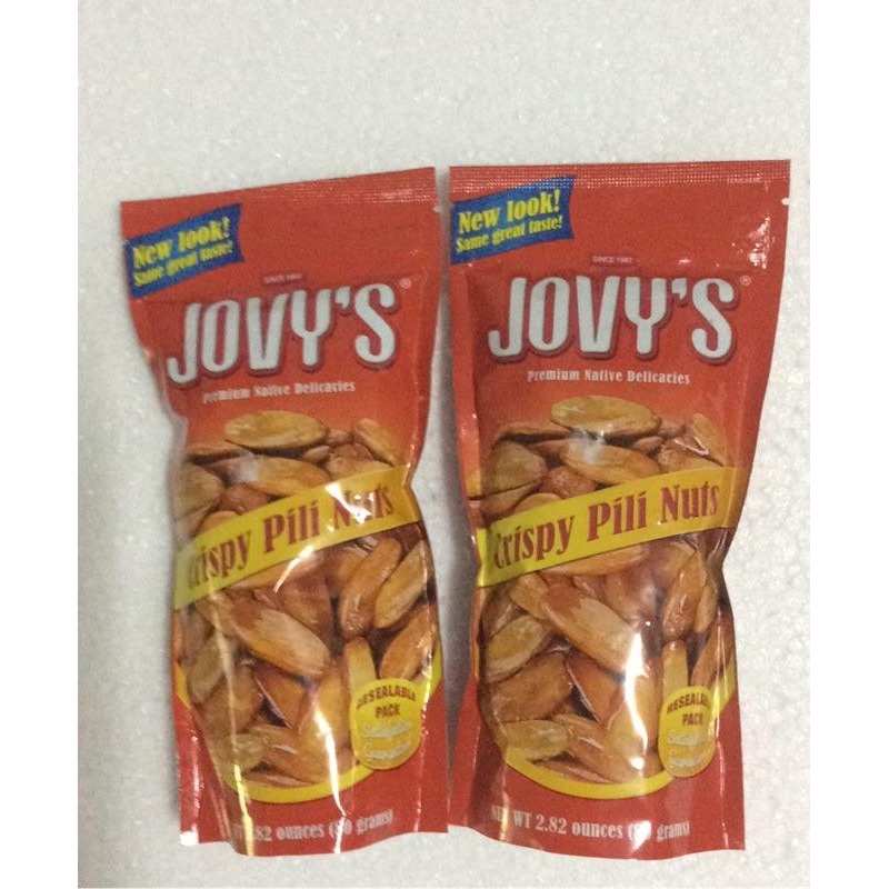 PTT鄉民推薦 霹靂堅果 霹靂豆 JOVY＇S PILI nuts 啾咪牌香蕉乾香蕉餅乾公司出品 菲律賓長灘島名產霹靂果-細節圖2